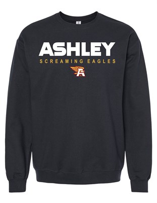 Ashley High School Crewneck Sweatshirt - Orders due Friday, September 15, 2023